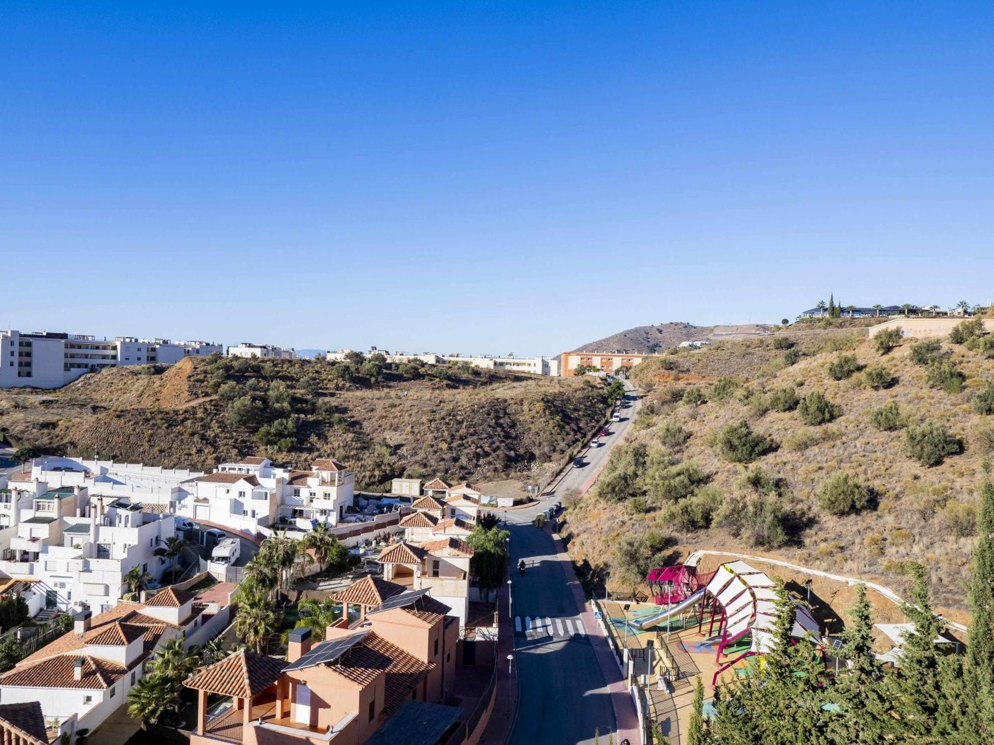 Atico Con Vistas Al Mar Piscina Y Parking Appartement Málaga Buitenkant foto