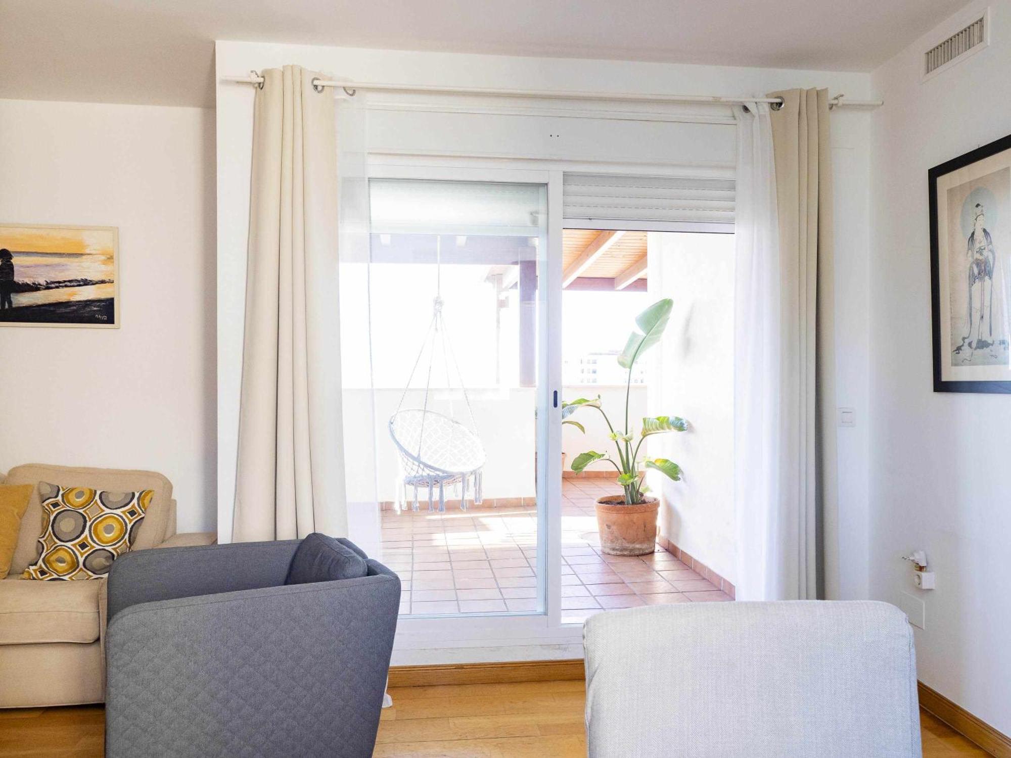Atico Con Vistas Al Mar Piscina Y Parking Appartement Málaga Buitenkant foto