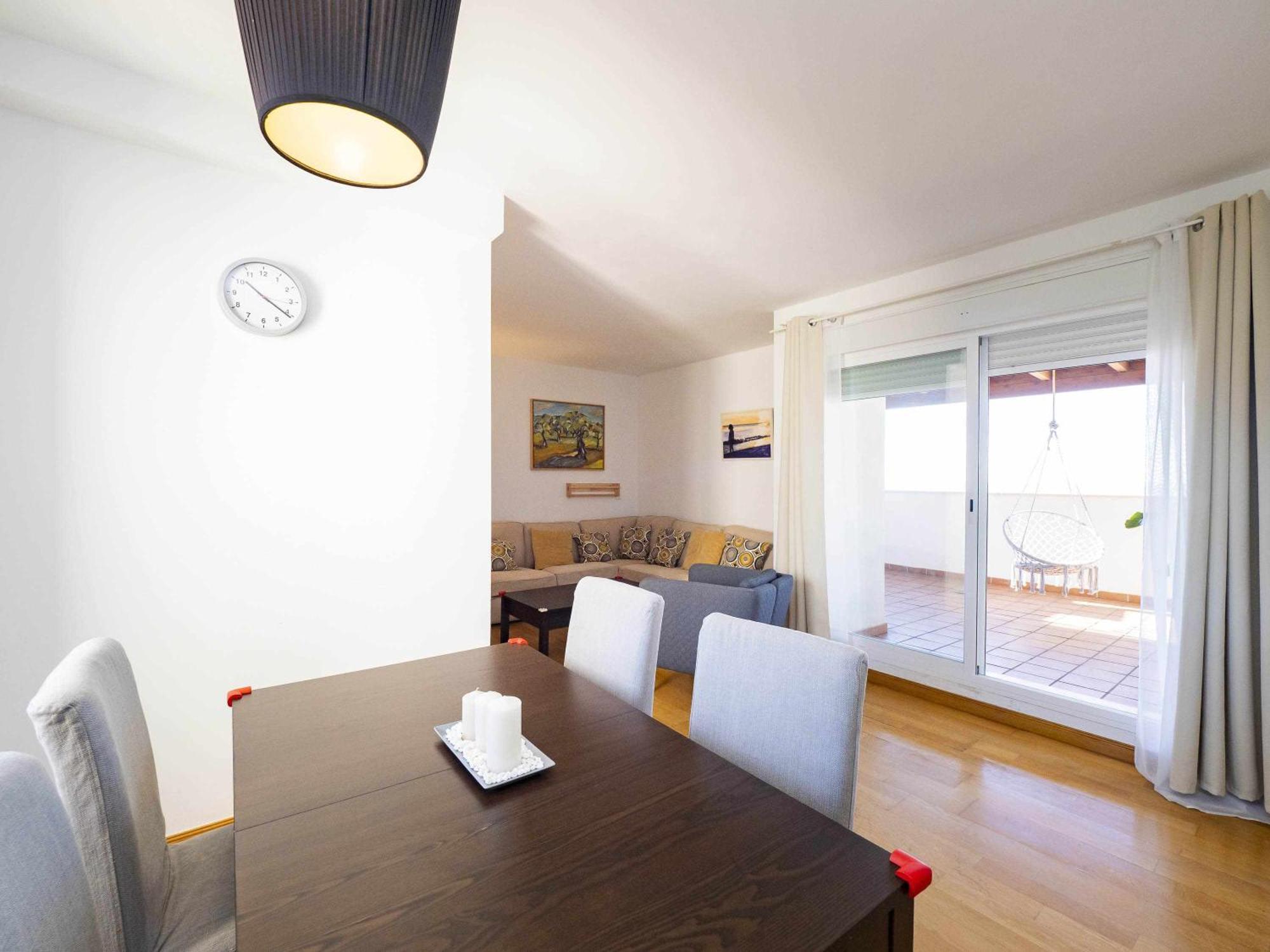Atico Con Vistas Al Mar Piscina Y Parking Appartement Málaga Buitenkant foto